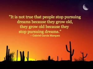 Pursuing Dreams