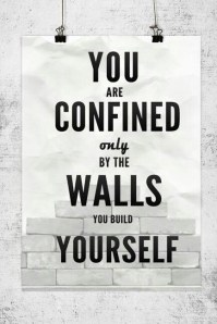 Walls you build