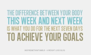 difference week to week